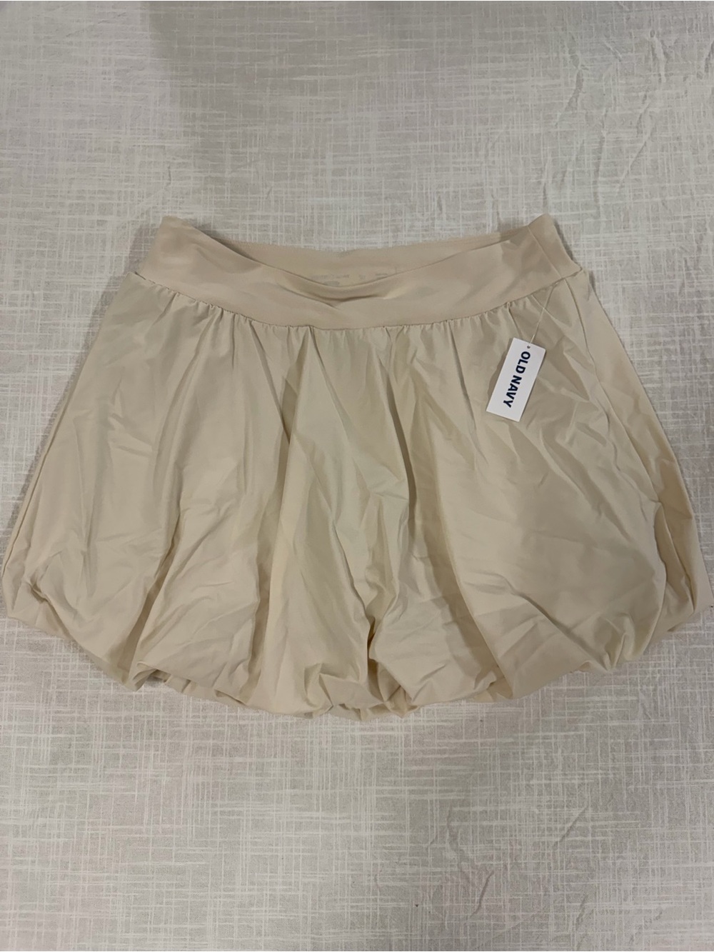 Old Navy Beige Bubble Skort